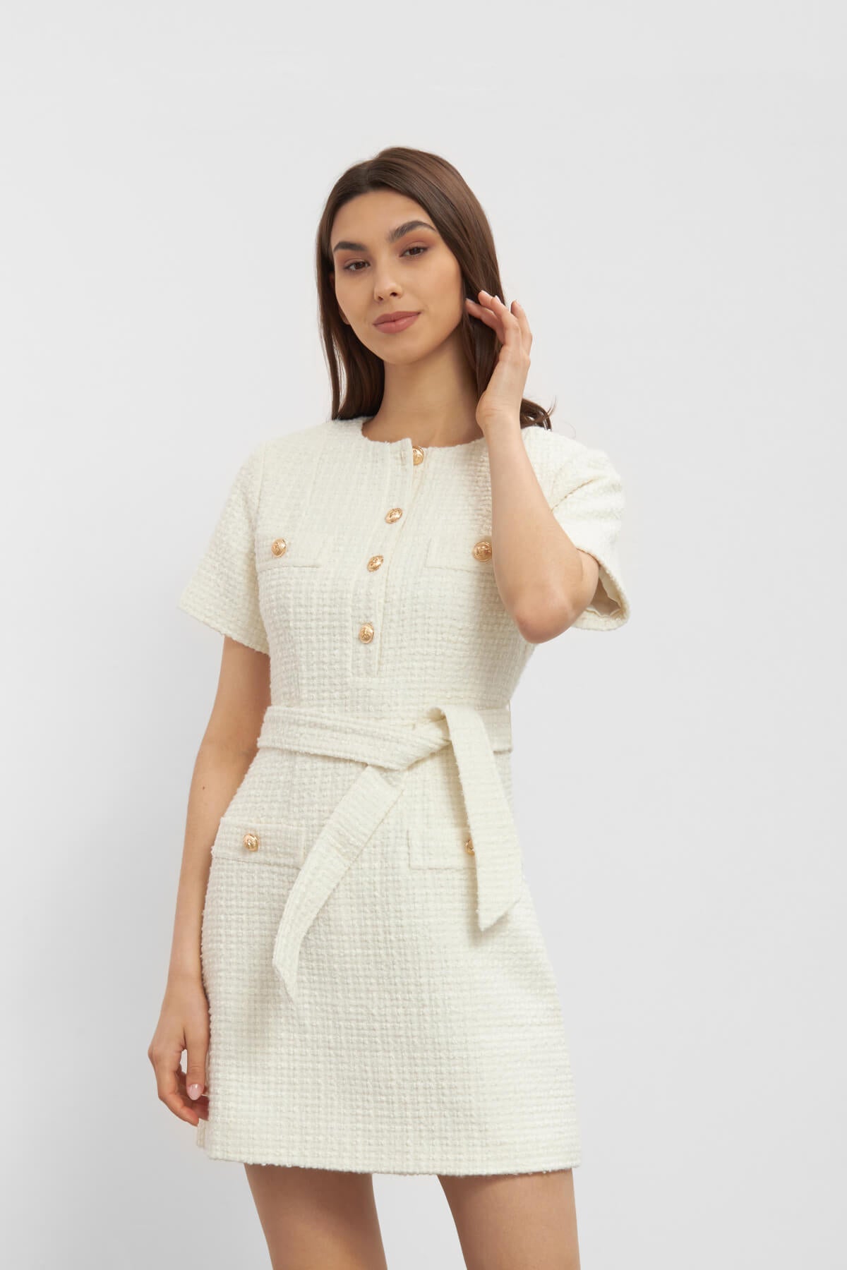 boucle dress